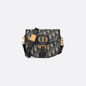 디올 바비 스몰 백 (블루 Dior Oblique 자카드)